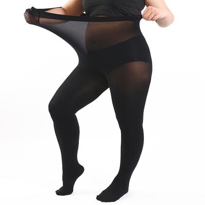 Plus Size Black Pantyhose For Women Spring 70D Velvet Tights Stockings Large Size 4XL Leggings Socks  Sheer Pantyhose For Women