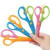 48/96Sheets Paper Cutting Set Colorful Paper Cutting with Scissors DIY Handmade Cognition Animal Fruits Paper HandCraft Gift ZYF
