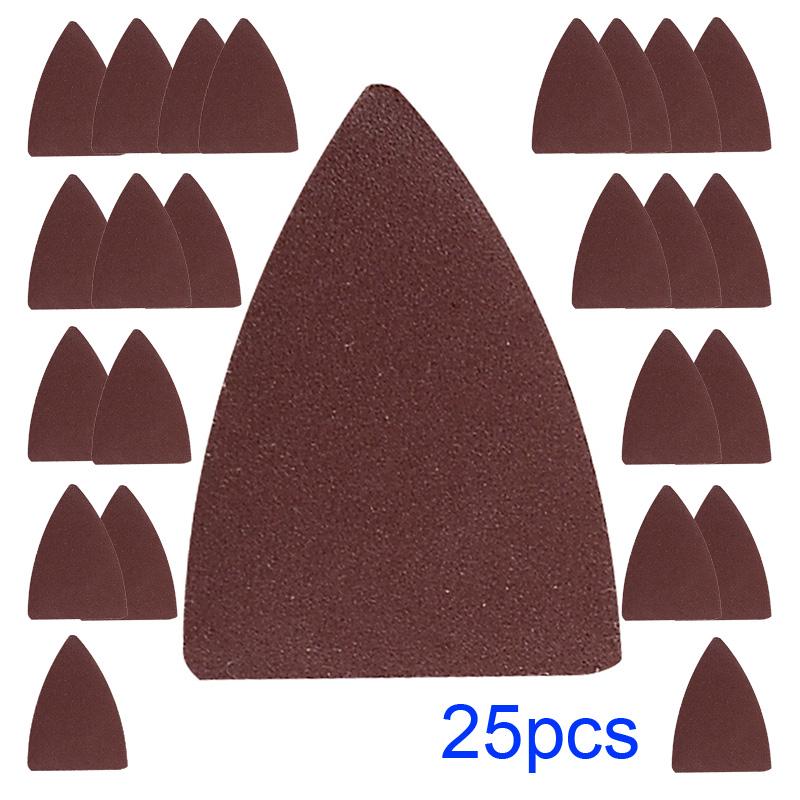 Buy 25pcs Finger Sand Paper Oscillating Tool for Fein ,Bosch Milwaukee