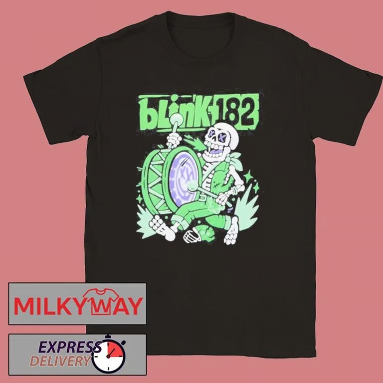 Blink-182 Skeleton 2025 T-Shirt Unisex T-Shirt M