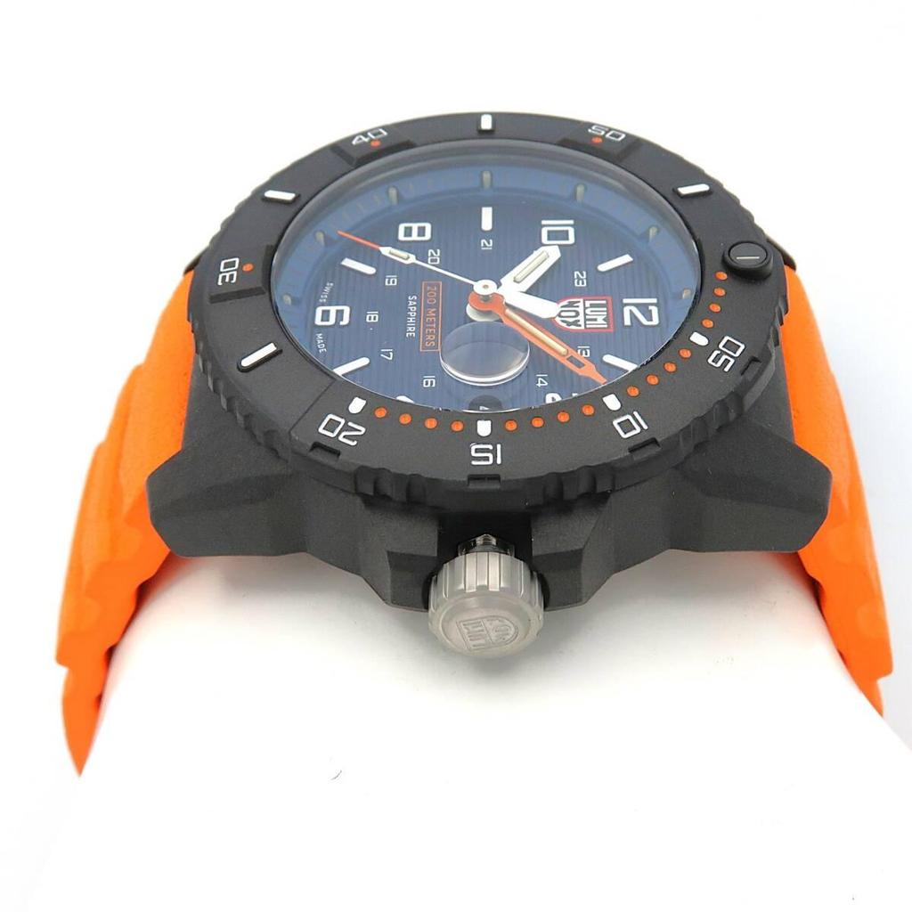 Used Luminox Luminox XS.3603 NAVY SEAL Orange x Black Military Watch Dive Watch