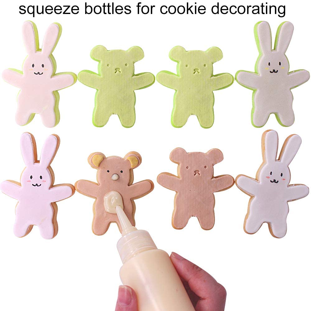 Squeezable Liquid Dispenser Glue Bottles Refillable Bottles Pigment Container Oil Dropper Bottles