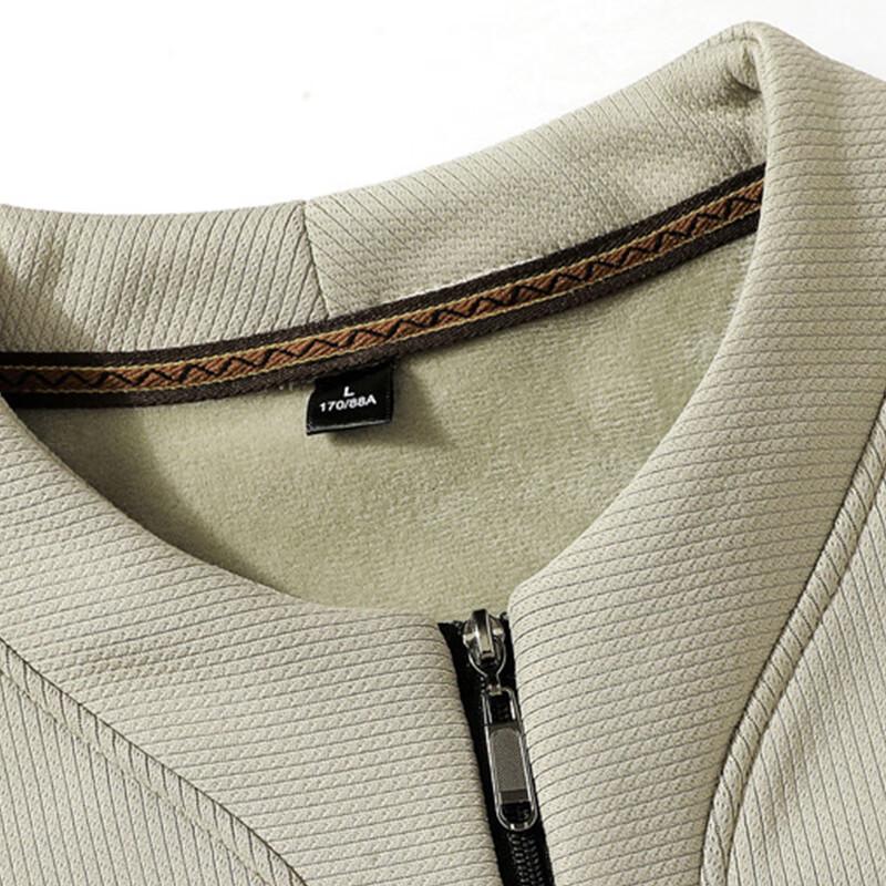 Deerhui Men's Half-Zip Pullover Sweatshirt