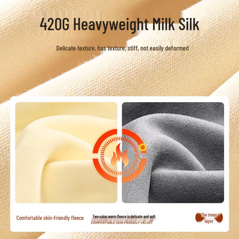 GENIOLAMODE Men's Fleece-Lined Hooded Sweatshirt