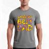 Worlds Best Dad TShirt Summer Casual Cotton Tee Oversized Streetwear Tops Vintage Graphic Print Loose Fit Short Sleeve