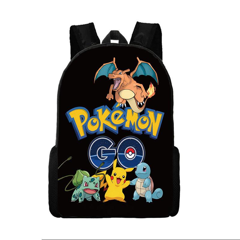 Pokémon Pokémon Backpack Student School Bag Cartoon Anime Backpack