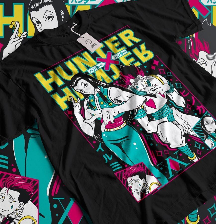 

Illumi and Hisoka T-shirt hunter x hunter zoldyck family Anime Shirt All Size 2XL