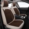 Faux Leather Car Seat Covers with Ergonomic Lumbar Support - Suitable for Most 5-Seater Cars High-Density Foam Padding, And Easy Installation
