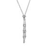 Natural Crystal Holder Necklace Adjustable Mesh Pendant Necklaces Metal Collarbone Chain Crystal Stone Holder Accessory