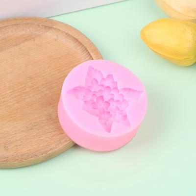 1Pc Blume Hortensie Silikon Sugarcraft Form Diy Fondant Cupcake Backform