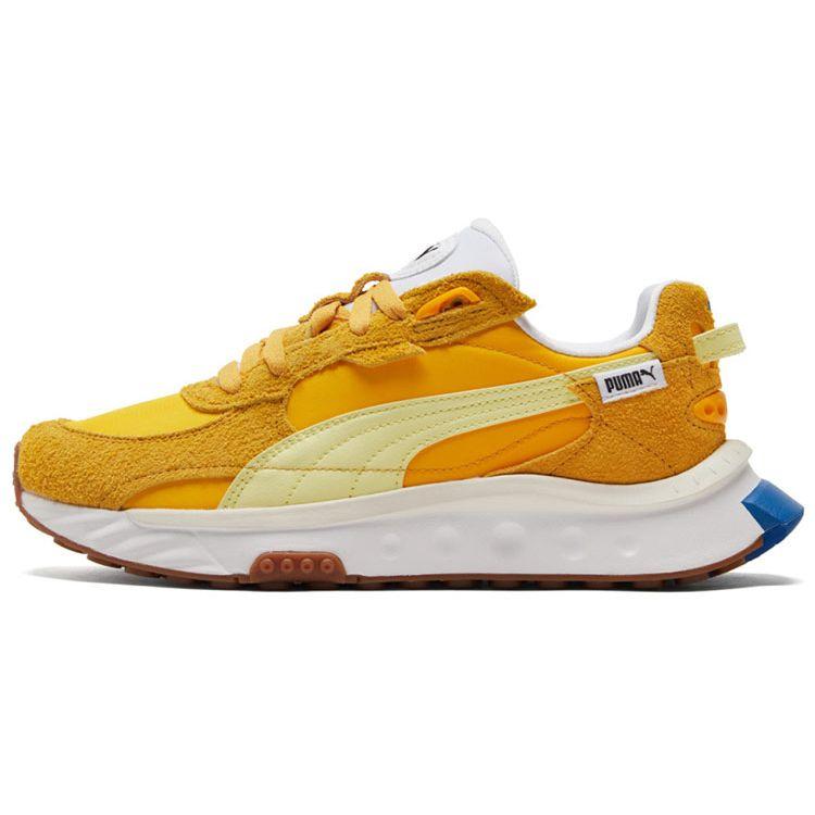

PUMA Wild Rider Vintage Mineral Yellow Unisex Lifestyle Sneakers 381595-02 EU 37.5