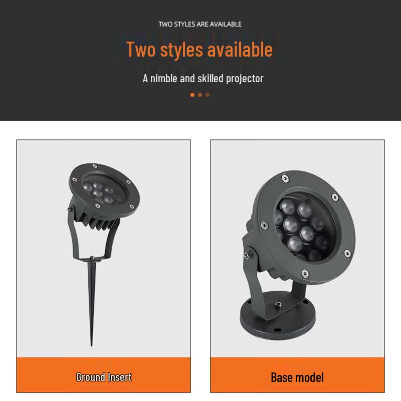 Longdai Outdoor Waterproof LED Garden Spotlight