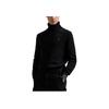 Polo Ralph Lauren Small Pony Logo Embroidered High Neck Knitted Wool Sweater Men Sweater Black 710777848-001