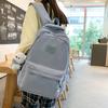 New Female Fashion Men High Capacity Waterproof College Backpack Trendy Women Laptop School Bags Cute Girl Travel Book Bag Cool