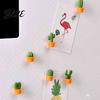 Potted Cactus Magnet Magnet Memos Magnets Kitchen Mini 6Pcs Refrigerator Fridge Set Notes Photos Holder Decorative Accessories Magnetic Memo