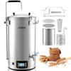 VEVOR Sistem Electric de Fabricare a Berii, Oală de Fabricare 16 Gal/60L, Putere 3000W, Mașină All-in-One pentru Bere Acasă cu Memorie pentru Rețete