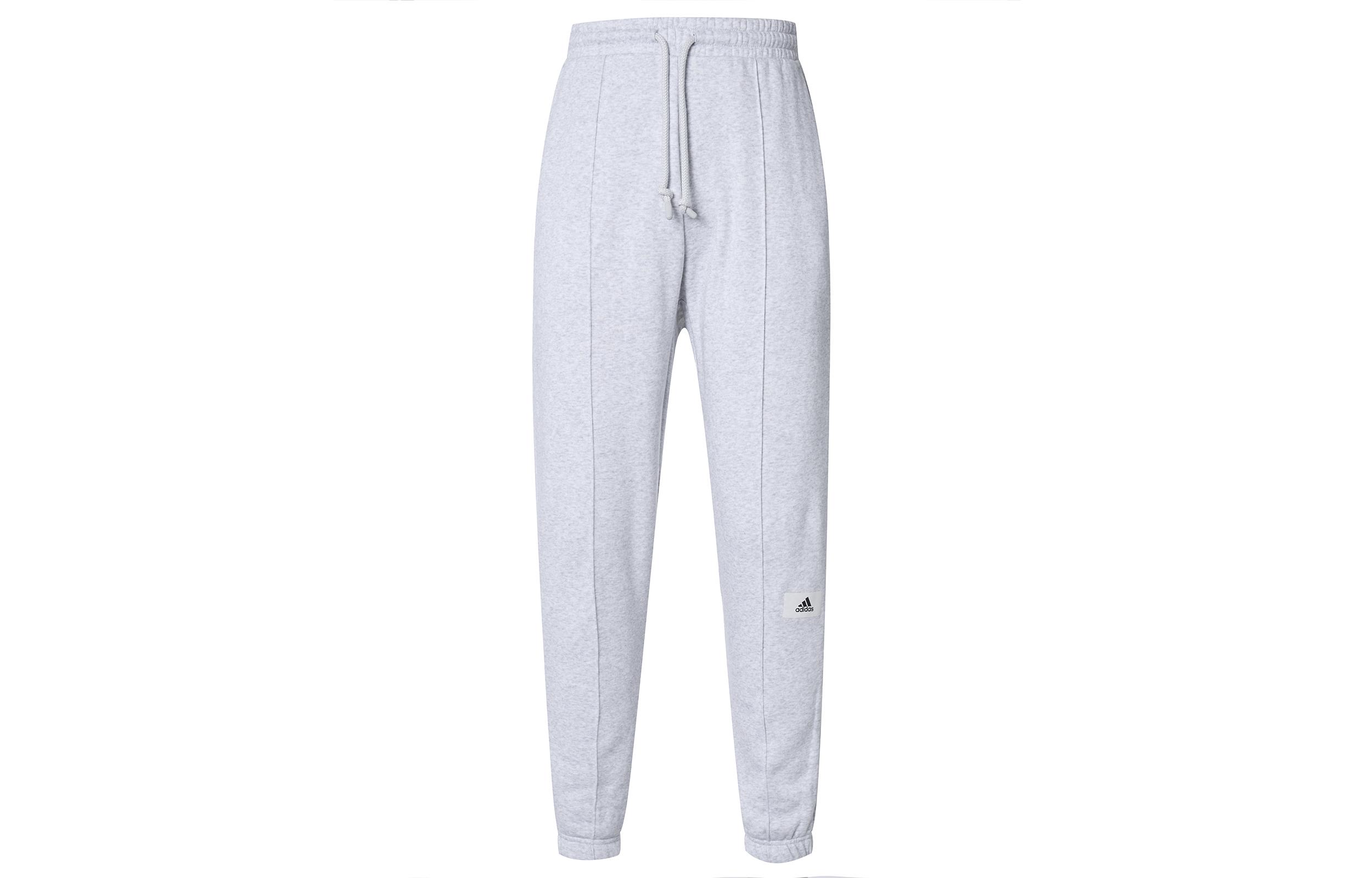 

Adidas Knitted Sweatpants Men s Gray Moderate Cuffed Pants IS7495 XXL