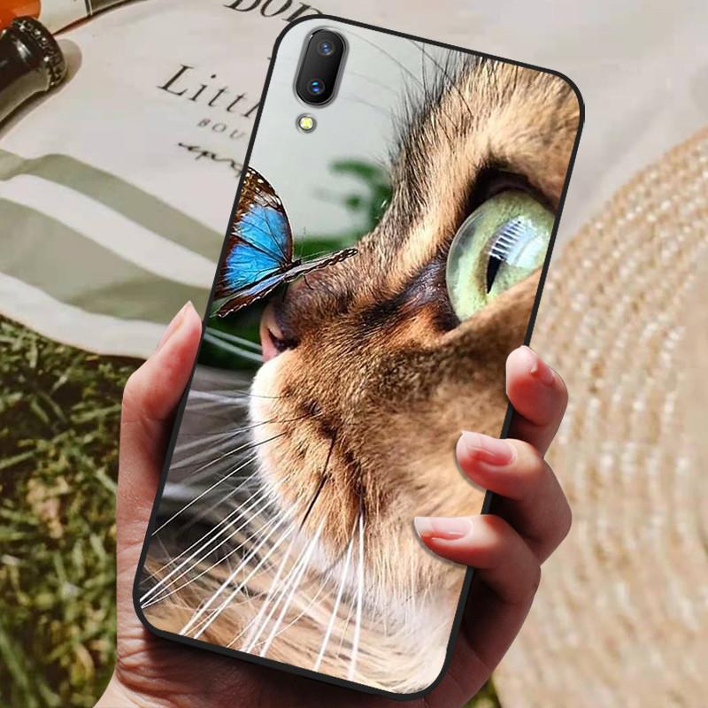 For Coque vivo V11 i Case Silicon Back Cover Phone Case For Vivo V11 V 11 V11 Pro 1804 Cases V11i 1806 Soft bumper Funda Re Bag