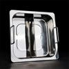 Extra Thick Stainless Steel Square Hot Pot Stewed Mandarin Duck with Ears Hotpot for Induction Cooker Mother and Son Pot Hotpot