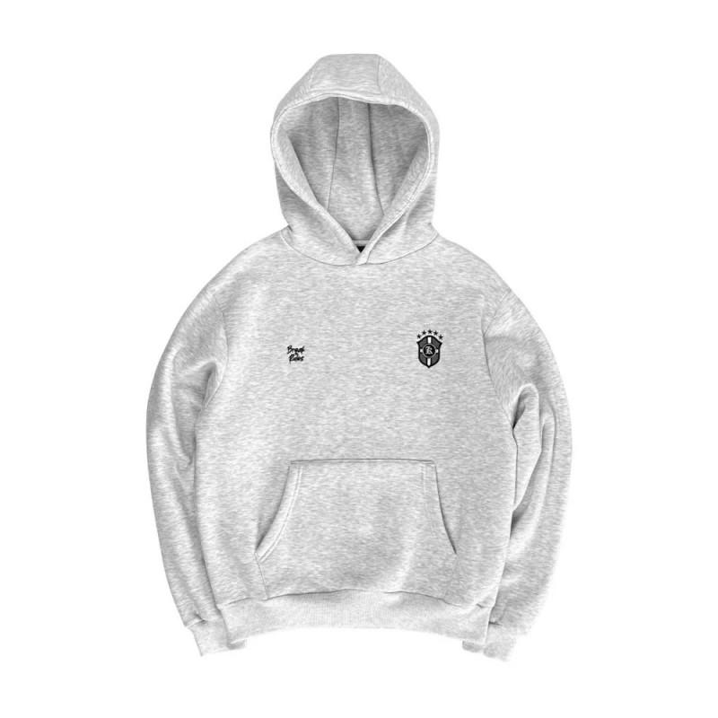Unisex oversized mikina a tepláky s vyšívaným štítem Streetwear 2025