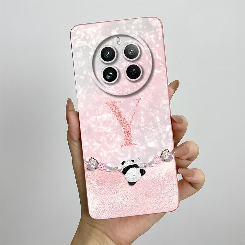 

For OPPO Realme 12 Pro Case Realme 12 Pro Plus + 5G Phone Case Fashion Crown Letters Full Coverage Matte Soft Protective Cover Realme 12 Pro
