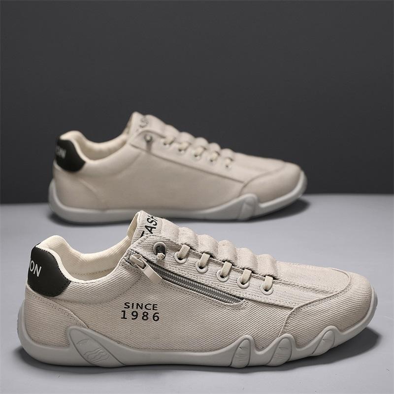 

Модная парусиновая обувь мужская весенняя дизайнерская спортивная с мягкой подошвой дышащая повседневная обувь роскошная трендовая повседневная обувь для вождения для ленивых людей 39 хаки