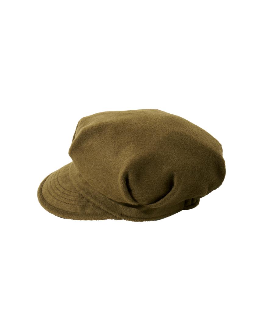 GYEONG Newsboys Cap_Khaki