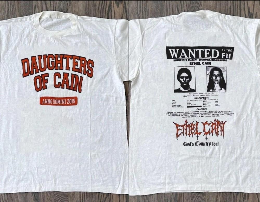 Ethel Cain Merch Shirt, Retro Ethel Cain Graphic Retro 90S Double Sides Unisex T-Shirt XL