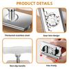 Kitchen Gadgets Capping Tool Can Opener Glass Can Opener Portable Lid Opener Adjustable Can Opener Glasses Jar Lid Opener