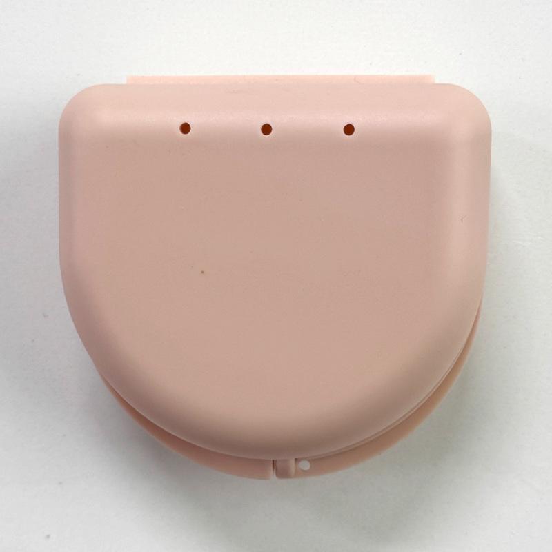 Double Layer Retainer Braces Storage Box Soaking Invisible Teeth Denture Cleaning Tooth Portable Storage Case