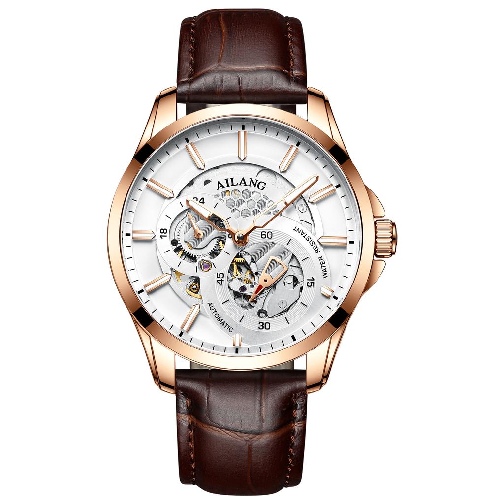 AILANG Hohle mechanische Uhr Herrenuhr Neue vollautomatische Trend-Herrenuhr