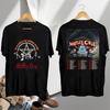 Mötley Crüe 2026 Nordamerika-Tour Ankündigungs Grafik T-Shirt – Ikonisches Rock Unisex T-Shirt