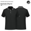 Custom Quick-Dry Polo with Turn-Down Collar for Corporate Events and Logo Branding