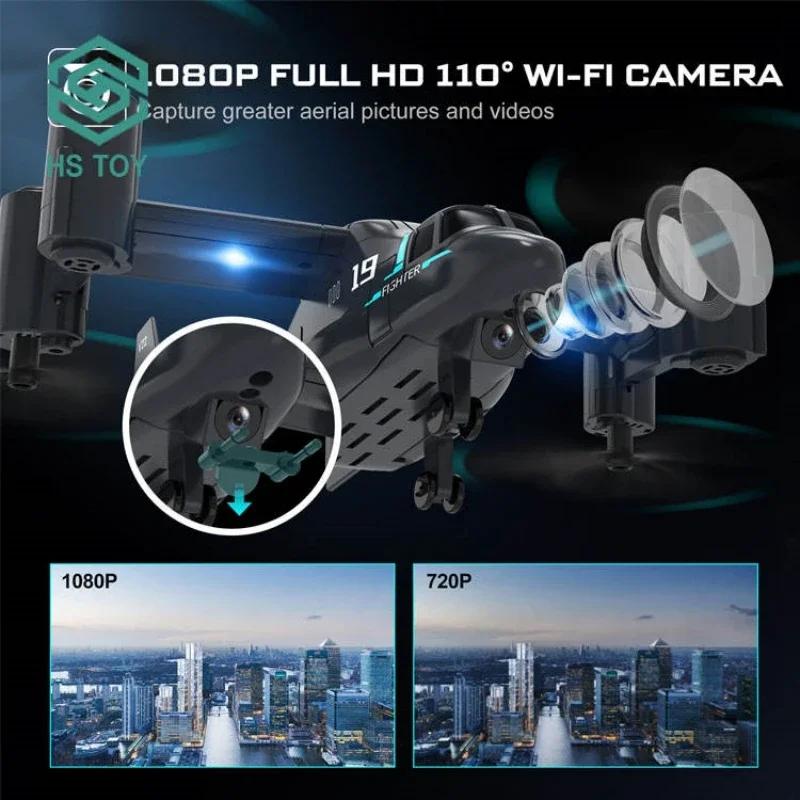 LM19 Remote Control Helicopter Drone 480P Camera Fighter Quadcopter Osprey Aircraft RC Drones for Children Kids Plane Toys Gifts