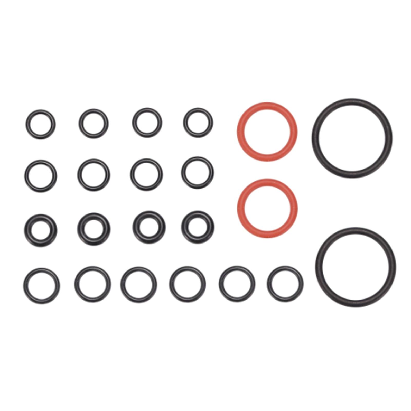 

Упаковка из 24 прочных резиновых уплотнительных колец для клапанов кофемашины, узла заваривания, паровых компонентов, запасные уплотнители