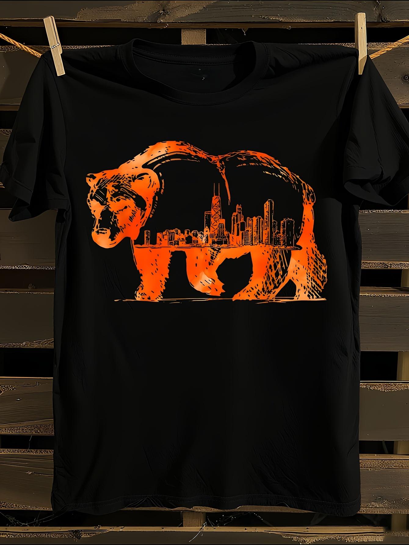 Chicago-Themed Cotton Tshirt XXL