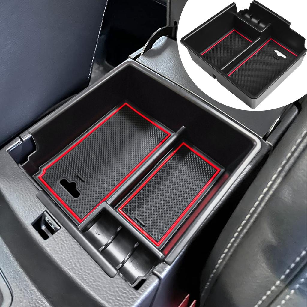 Center Console Organizer For 2019 2020 2025 2025 2025 XL XLT Lariat Accessories Ford Ranger Armrest Storage Box Insert Tray