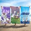 Cute T-Tina and M-Milo Towel Beach Towel Travel Lightweight Skin Friendly for Pool Beach Camping Cruise Summer