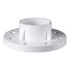 PVC-Wasserrohr mit integriertem Flansch