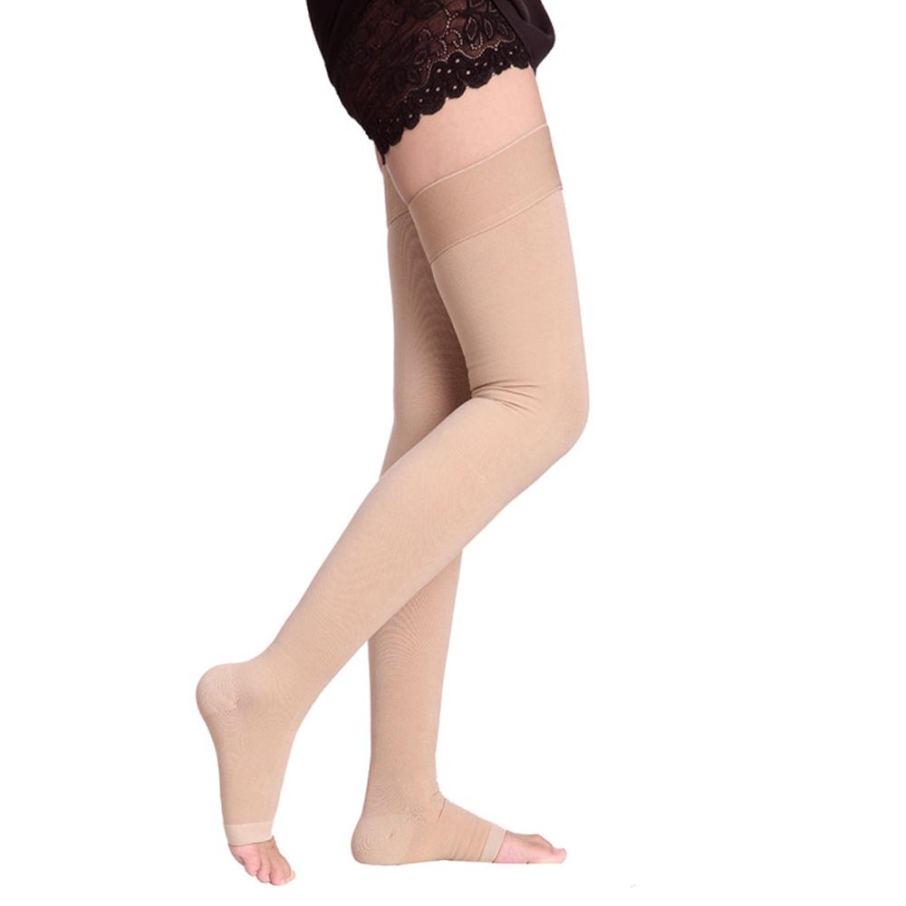 M/Xl/5Xl Large Varicose Vein Stockings Unisex Open Women Slim Sleeping Beauty Leg-Support Compression Stockings Shaping Socks