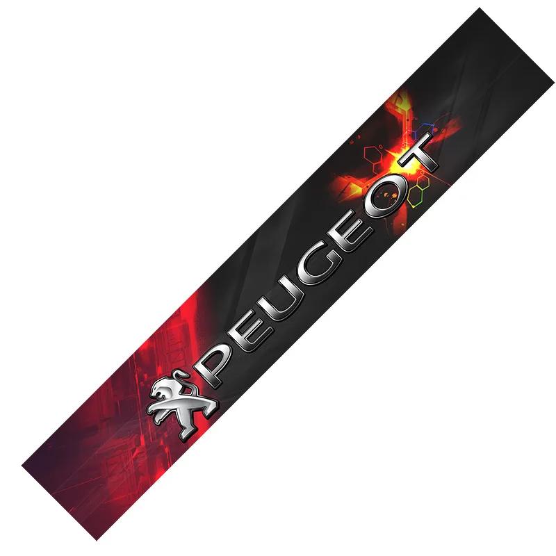 Car Front Trunk Windshield Sticker for Peugeot 206 307 308 207 3008 208 508 407 2008 306 406 408 205 4008 5008 103 106 301