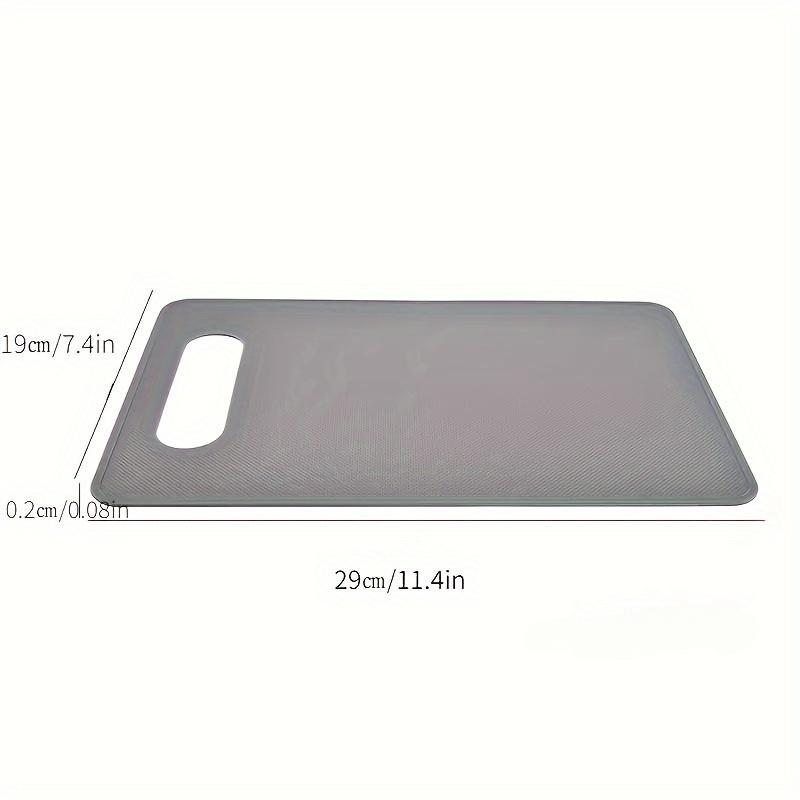 1pc, Colorful Plastic Cutting Board For Fruits And Vegetables