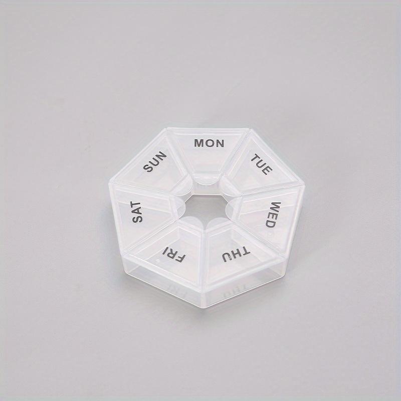 7 Day Pill Box Organizer Portable Travel Pill Storage Box Daily Medicine Pills Reminder For Travel Outdoor Accessories