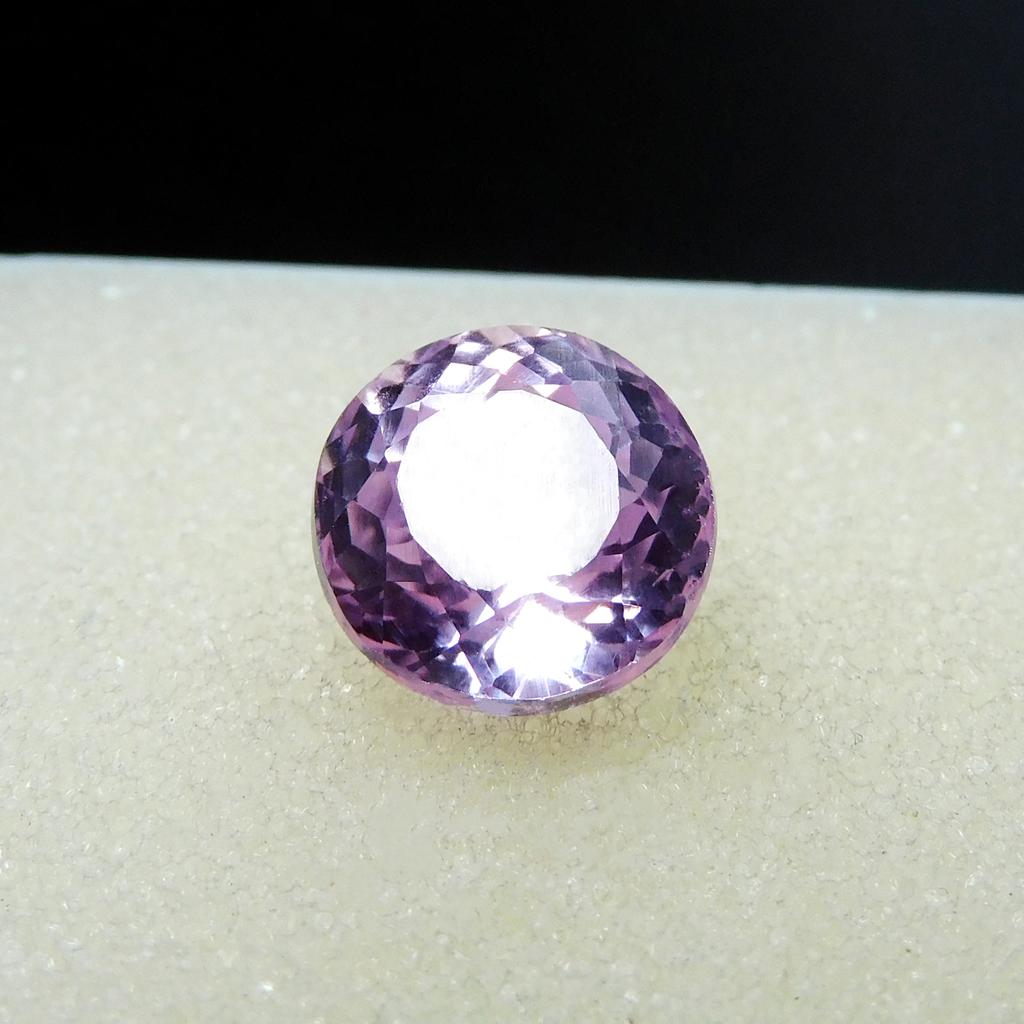 8.25 Ct Natural Ceylon Pink Sapphire Round Cut CERTIFIED Loose Gemstone M-50-Ra