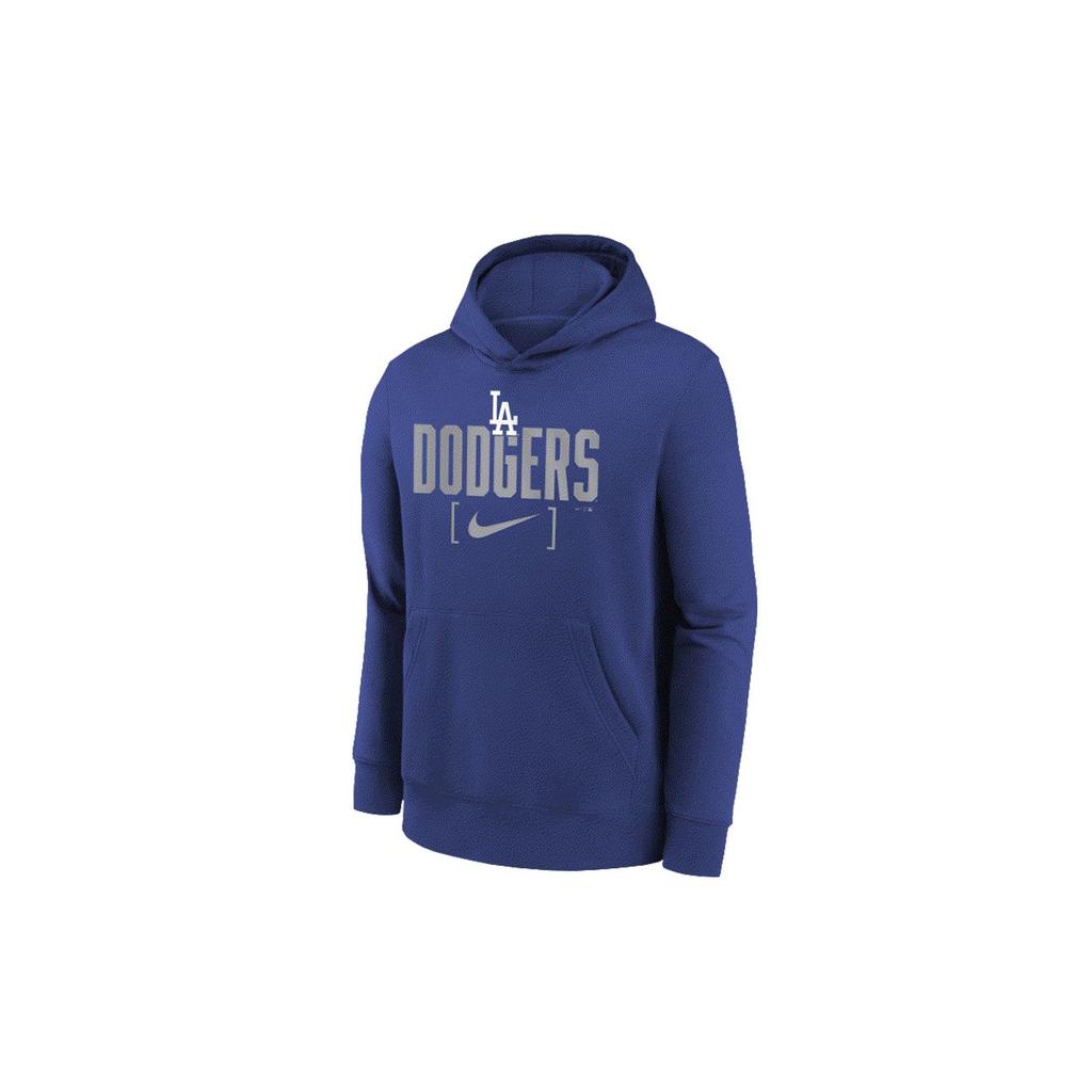 Nike X MLB Hoodie Los Angeles Dodgers Fleece Hooded Kids hoodies 3Z3B7NMCR-LAD