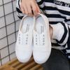 New low-top canvas shoes, student flat-bottomed casual women's shoes, one-pedal lazy shoes, little white shoes