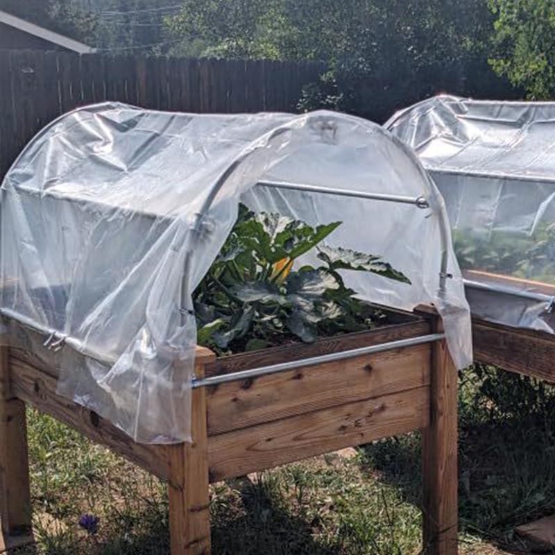 Gewächshaus Pflanzenabdeckung Garten Regendicht Kunststoff UV-beständig Gartenbau Winddicht Staubdicht Dick Landwirtschaft Transparent