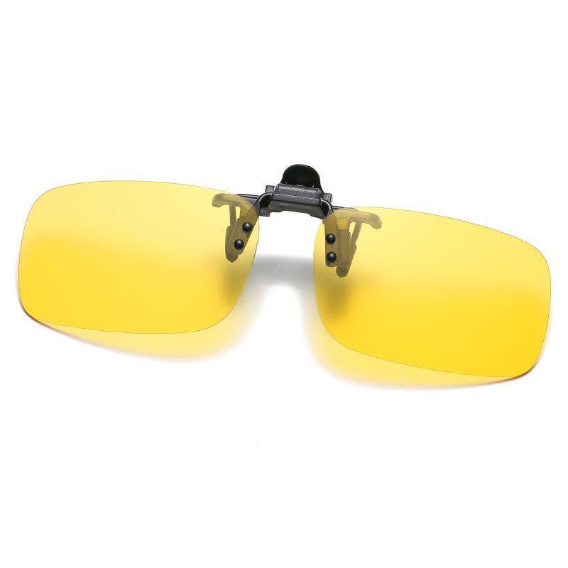 Clip-On Night Vision & Anti-UV Sunglasses for Drivers - Flip-Up Design for Men & Women