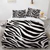 3D Print Animal Skin Bedding Sets Queen Quilt Cover Set King Sze Leopard Home Textile 100% Polyester Duvetcover 2pcs Pillowcase