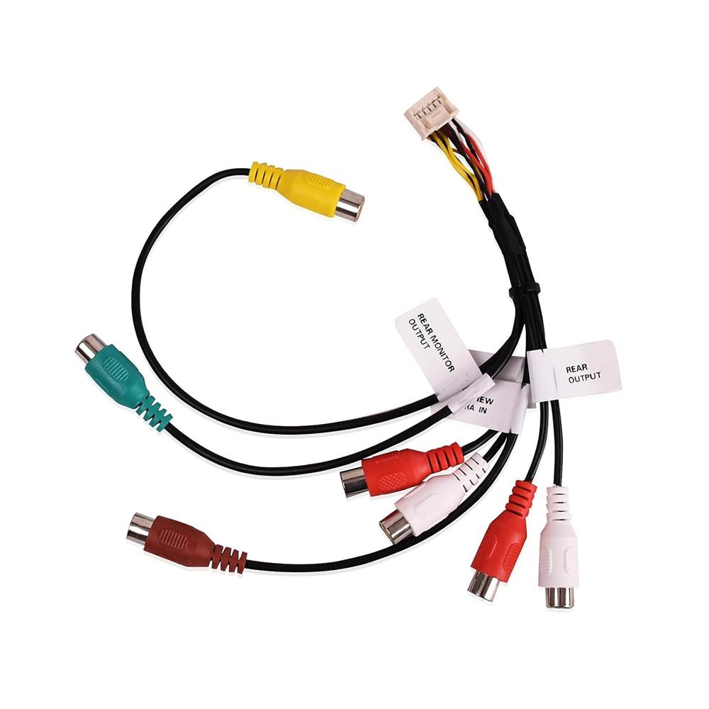 12Pin AV RCA Harness For Pioneer DMH341EX DMH-341EX DMH342EX DMH-342EX